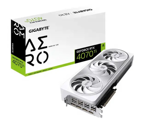rand Новый NVIDIA GeForce RTX 4070 TIAERO OC 12G GPU Настольный PCI Express Интерфейс HD DP DisplayPort Выход 8 ГБ Видео Мемо
