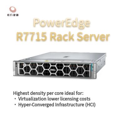 Сервер PowerEdge R7715 стоечного исполнения. Повышенная производительность и ценность