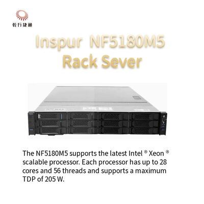 Inspur NF5180M5 сервер хранения шкафа 1U безшовный вычисляет плотность