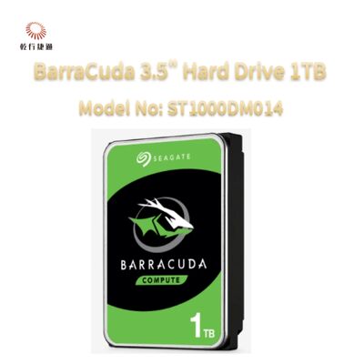 Seagate BarraCuda 3,5 дюймовый жесткий диск 1 ТБ Модель No: ST1000DM014
