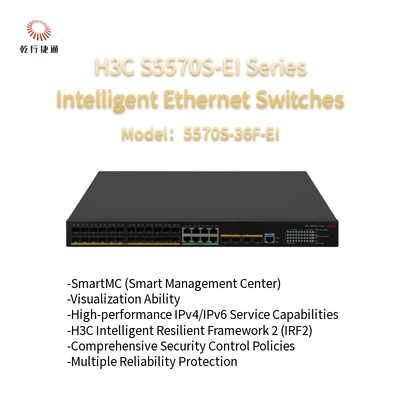 H3C S5570S-EI Серия 5570S-36F-EI Высокопроизводительные интеллектуальные коммутаторы Ethernet