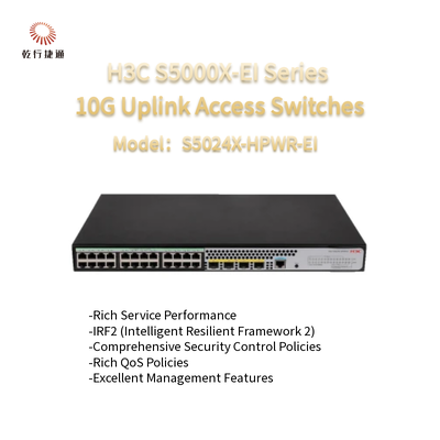 H3C S5000X-EI серии S5024X-HPWR-EI 10G Uplink Access Switches