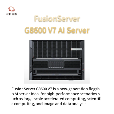 FusionServer G8600 V7 8U AI сервер 2 x 4/5th Gen Intel Xeon Масштабируемые процессоры