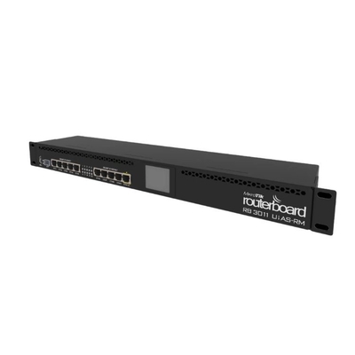 Datacom RAM RB3011UiAS-RM 1GB переключает PoE вне на C.P.U. 2x1.4GHz порта 10