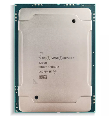 11M 1,9 C.P.U. сервера ядра 3206R 8 Intel Xeon процессора C.P.U. GHz INTEL бронзовых