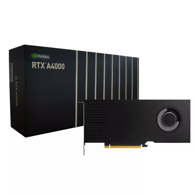 Слот 448GB/S одиночный GPU видеокарты 16GB GDDR6 256 вычерчивания NVIDIA RTX A4000 Рэй сдержанный