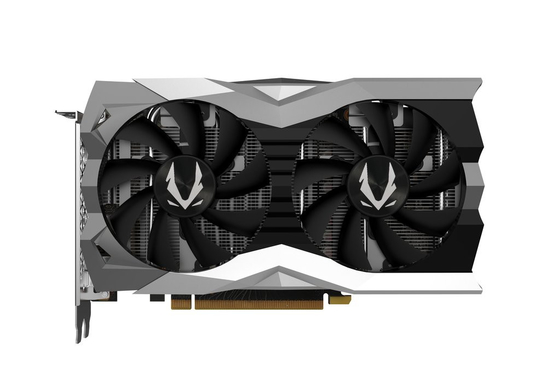 вентилятор GeForce RTX 2060 ИГРЫ графической карты ZOTAC 14Gbps 6GB Geforce двойной