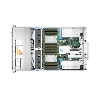 Сервер 495W хранения шкафа Dell Poweredge R740 2u