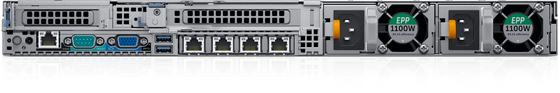Ядри сервера 28 шкафа Dell Emc 1u Poweredge R640 в процессор