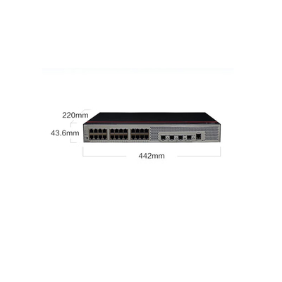 S5735S-L24T4S-QA2 Huawei Switch 24 порта Гигабитный Ethernet+4 порта Гигабитного Волоконно-оптического