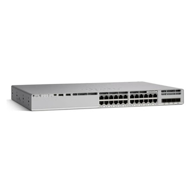 Серия C9200L Cisco Network Switch Layer 2 Access Enterprise Гигабит 24 порт 4x 1/10G Фиксированные подключения C9200L-24T-4X-E