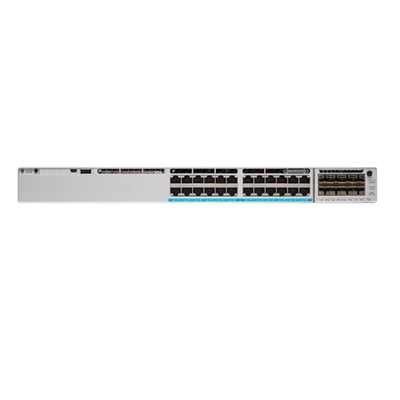 CISCO C9300-24P-A Datacom Switches Гигабитный 24-портный POE+Сердечный конвергентный масштабируемый Uplink
