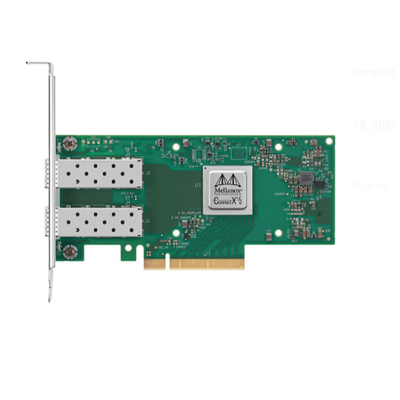 Mellanox MCX512A-ACUT ConnectX-5 Ethernet Adapter Card 2x порт 10/25 GbE SFP28 PCIe 3.0 X8
