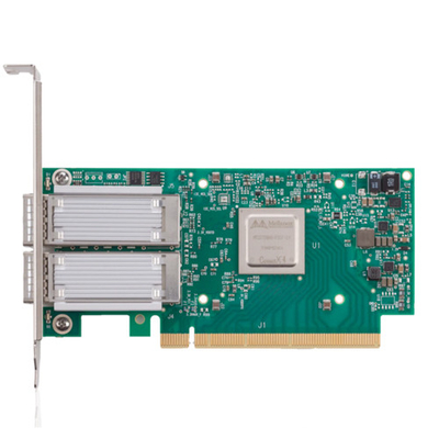Подключение карты адаптера Ethernet X-4 Lx EN MCX4121A-ACAT GPU 2×25GbE SFP28 PCIe 3.0×8