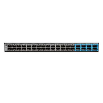N9K-C93600CD-GX Cisco Data Center Switch 10 Гигабитная сеть 32 ГБ системная память 40/100 Гбит / с на нижних связях