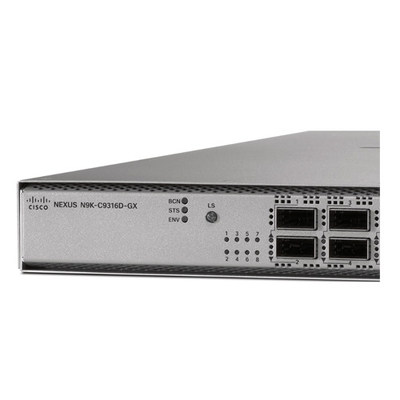 N9K-C9316D-GX Datacom Switches с 16p 400/100G QSFP-DD RJ-45 SFP 4 ядра процессора 128 ГБ SSD