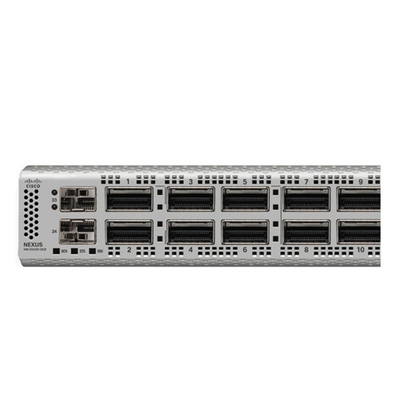 N9K-C9332D-GX2B cisco 10 гигабитный Ethernet-свич с 32p 400/100-Gbps портами QSFP-DD и 2p 1/10 портами SFP+