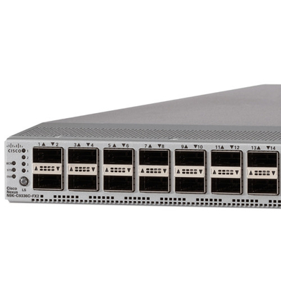 Cisco N9K-C9336C-FX2 Switch Data Center 1RU 36p 40G/100G QSFP28 10 Гигабитный RJ-45 128GB