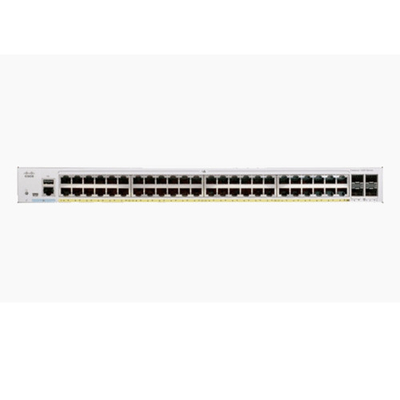C1000-48P-4G-L 48 порта переключатель доступа RJ45 PoE+ 370W 104Gbps 77.38Mpps