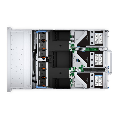 2U Dell PowerEdge R760 сервер, установленный на стойке Хранение виртуализации хост ИИ интеллектуальный графический процессор DDR5