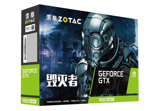 Новая ZOTAC GTX1660S 1660 SUPER Графическая карта Видеокарты GeForce gtx1660S 6G Графическая карта NVIDIA GTX 1660 SUPER