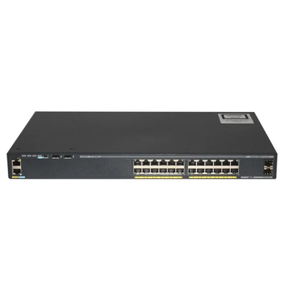 CISCO WS-C2960X-24PS-L 24 порта гигабитный Ethernet POE сетевой коммутатор