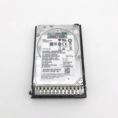 Оригинальный 881457-B21 HPE 2.4TB SAS 12G Enterprise 10K SFF SC 512e DS HDD 881507-001 для сервера HPE G8/G9/G10