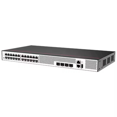 S5735S-L24T4X-A1 24 10/100/1000BASE-T Ethernet порты 4 10 Гигабитный SFP+ переключатель доступа к источнику питания