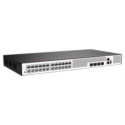 S5735S-L24T4X-A1 24 10/100/1000BASE-T Ethernet порты 4 10 Гигабитный SFP+ переключатель доступа к источнику питания