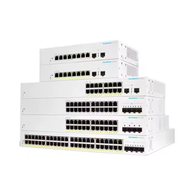 Бизнес 350 серии Управляемый коммутатор CBS350-8FP-E-2G-CN 10/100/1000 PoE+ Порты 60W Мощность 8 Гигабит Ethernet 2 SFP P