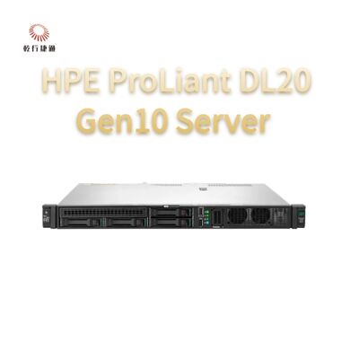 HPE ProLiant DL20 Gen10 Сервер компактный универсальный для предприятий розничной сети, сервер 2-го пути, сервер хранения данных