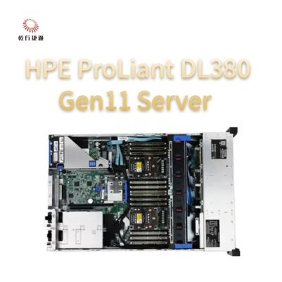 HPE ProLiant DL380 Gen11 рек сервер, пользовательский сервер хранения, сервер двухсторонний
