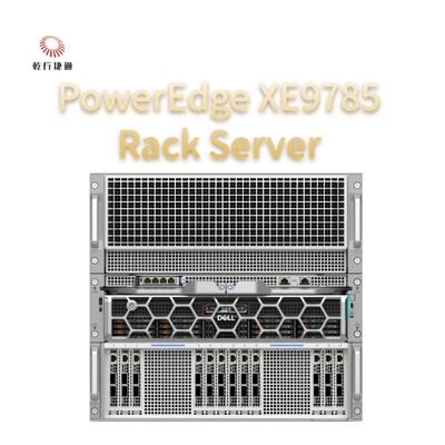 PowerEdge XE9785 Rack Server Мощные серверы ИИ для обучения и вывода моделей ИИ, пользовательский сервер хранения, двухсторонний сервер
