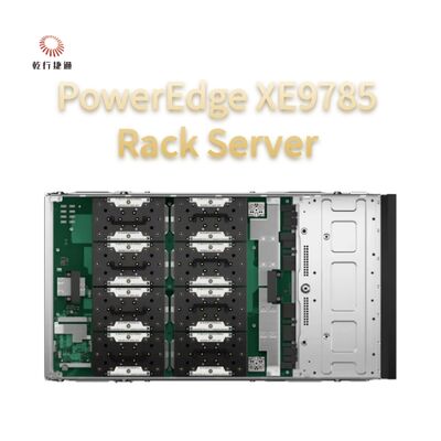 PowerEdge XE9785 Rack Server Мощные серверы ИИ для обучения и вывода моделей ИИ, пользовательский сервер хранения, двухсторонний сервер