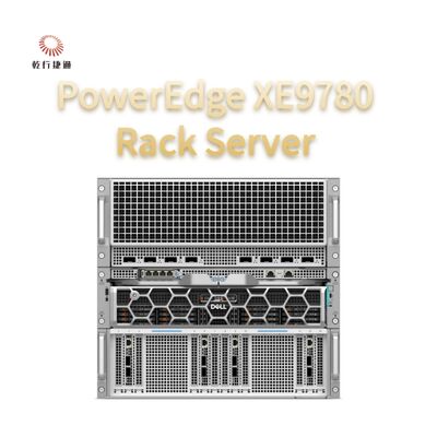 Сервер PowerEdge XE9780 для стоек, разработанный для обучения и инференса моделей ИИ. Серверы ИИ с воздушным охлаждением, пользовательский сервер хранения данных, 2-процессорный сервер