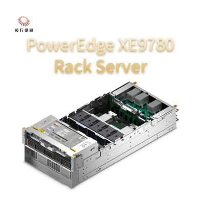 Сервер PowerEdge XE9780 для стоек, разработанный для обучения и инференса моделей ИИ. Серверы ИИ с воздушным охлаждением, пользовательский сервер хранения данных, 2-процессорный сервер