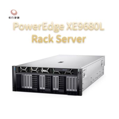 Сервер Dell PowerEdge XE9680L в стойке, система флэш-хранилищ, сервер с процессором Xeon