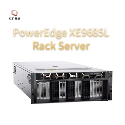 Сервер Dell PowerEdge XE9685L Высокопроизводительные вычисления для инференса ИИ и дообучения моделей, система флэш-хранения, сервер с процессором Xeon