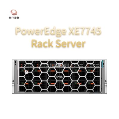 Гибкий сервер PowerEdge XE7745 для ускорения ИИ. PowerEdge XE7745 обеспечивает корпоративные ИИ-решения благодаря гибким конфигурациям воздушного охлаждения с графическими процессорами PCIe для инференса и дообучения моделей