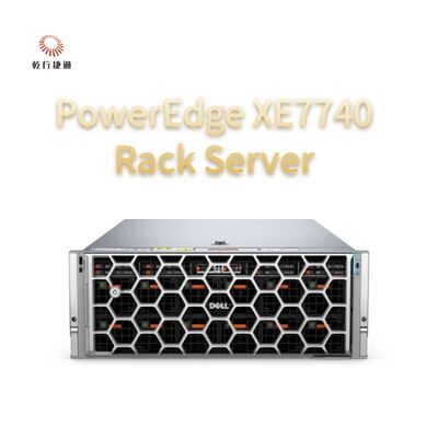 PowerEdge XE7740 Rack Server Гибкое ускорение ИИ PowerEdge XE7740 обеспечивает понимание ИИ предприятий с гибкой конфигурацией PCIe GPU с воздушным охлаждением для выводов и тонкой настройки модели