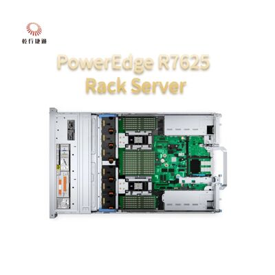 2U Two Socket PowerEdge R7625 Rack Server 4th Gen AMD EPYCTM Процессоры до 8x PCIe Gen5 Слот 12 X 2.5 "SATA/SAS SSD