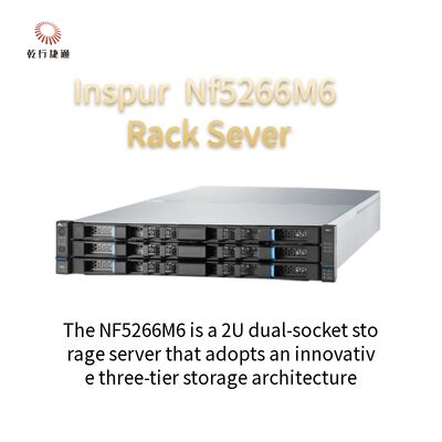 Всемирный сервер быстрой доставки Inspur Server Rack NF5266 M6 2U Сервер 8368CPU
