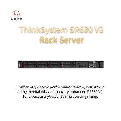 Brand New Lenovos Thinksystem SR630 V2 SR630V2 1U Rack Server
