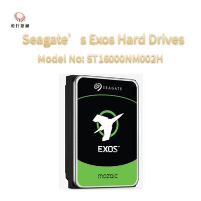 Жесткие диски Seagate Exos Enterprise EXOS объемом 16 ТБ, модель №: ST16000NM002H