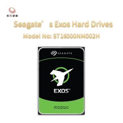 Жесткие диски Seagate Exos Enterprise EXOS объемом 16 ТБ, модель №: ST16000NM002H