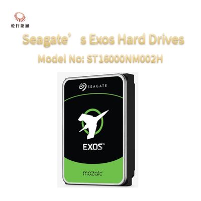 Жесткие диски Seagate Exos Enterprise EXOS объемом 16 ТБ, модель №: ST16000NM002H