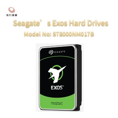 Жесткие диски Seagate Exos Enterprise объемом 8 ТБ, модель №: ST8000NM017B