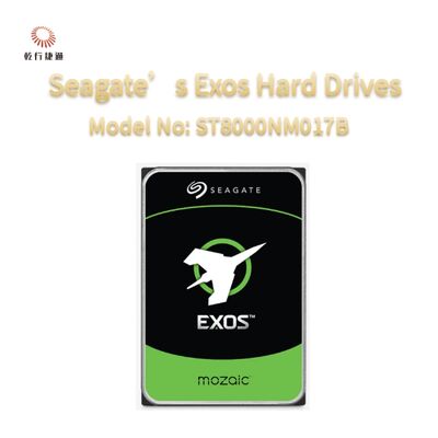 Жесткие диски Seagate Exos Enterprise объемом 8 ТБ, модель №: ST8000NM017B