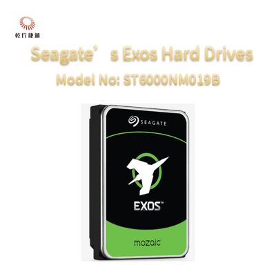 Жесткие диски Seagate Exos Enterprise объемом 6 ТБ, модель №: ST6000NM019B