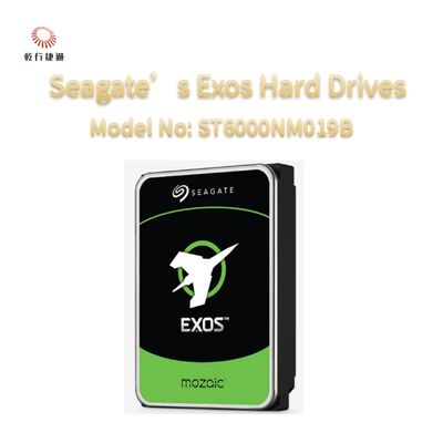 Жесткие диски Seagate Exos Enterprise объемом 6 ТБ, модель №: ST6000NM019B